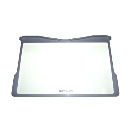 Elementy szklane i plastikowe lo Półka szklana kompletna do chłodziarki Ariston / Indesit / Hotpoint / Whirlpool C00144579 488000510461 C00510461
