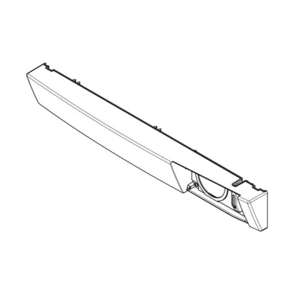 Cokół do pralki Electrolux / AEG srebrny 1327643100