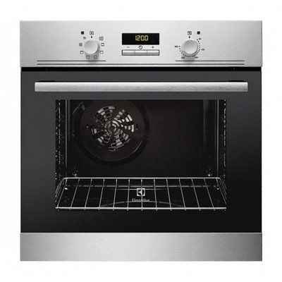 Piekarnik elektryczny do zabudowy Electrolux EZB 3400AOX srebrno-czarny