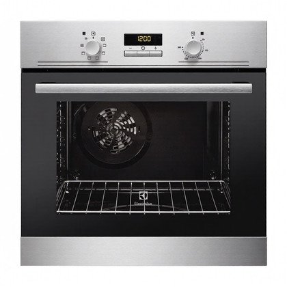 Piekarnik elektryczny do zabudowy Electrolux EZB 3400AOX srebrno-czarny