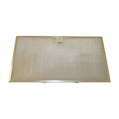 Filtry do okapów Amica Filtr aluminiowy tłuszczowy do okapu Amica 250 x 446 x 9 mm 1006985