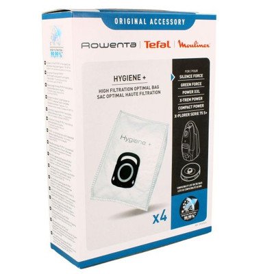 Części zamienne TEFAL Worki syntetyczne Rowenta Optimal Hygiene+ do odkurzacza Tefal | ZR200540