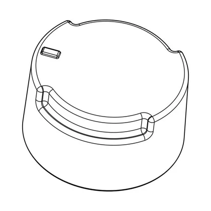 Pokrętło gazu do płyty grzejnej Electrolux / AEG 3550465110