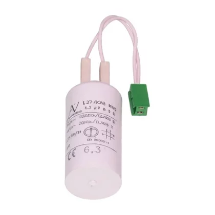 Kondensator z przewodami do urządzeń AGD Amica 6 uF 475 V 1002070