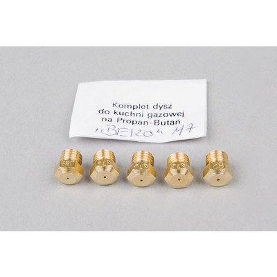 Komplet dysz propan-butan do kuchenki Beko (X206)
