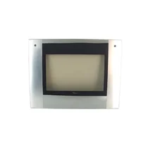 Szyba zewnętrzna drzwi piekarnika z nakładką inox Whirlpool 481245059637 C00459974
