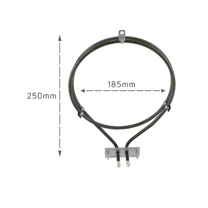 Grzałka termoobiegu do piekarnika Amica 60 mm 2000 W 230 V