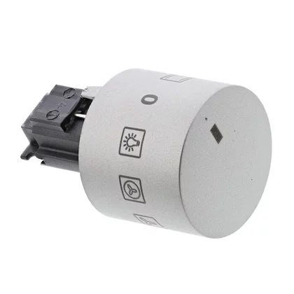 Pokrętło funkcji do piekarnika i płyty grzejnej Electrolux / AEG nierdzewne 9+0