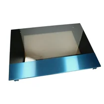 Szyba zewnętrzna drzwi piekarnika Indesit / Whirlpool C00285378 482000031663 inox oryginał