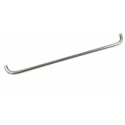 Rurkowy uchwyt drzwi piekarnika Whirlpool / Indesit / Ariston / Hotpoint inox 481949878005 C00317380
