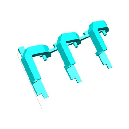 szyna półki, światło