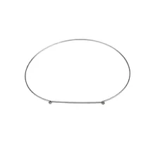Obejma przednia fartucha drzwi do pralki Ariston / Indesit / Hotpoint / Whirlpool WG834TXI C00046961 482000026632