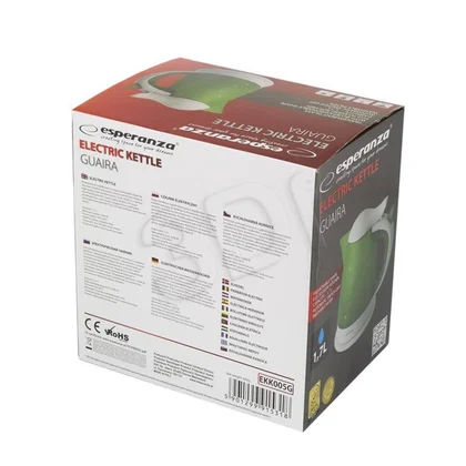 Czajnik elektryczny Esperanza Guaira EKK005G 1,7 l 2200 W zielony