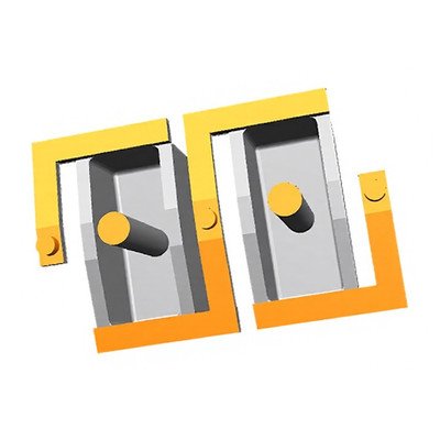 Zestaw przycisków do panelu obsługi urządzenia chłodniczego Electrolux / AEG biały