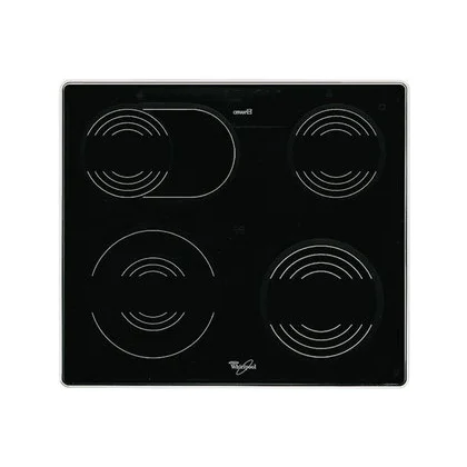 Szyba vitroceramiczna do płyty grzewczej Whirlpool bez grzałek 481944239158 C00378084