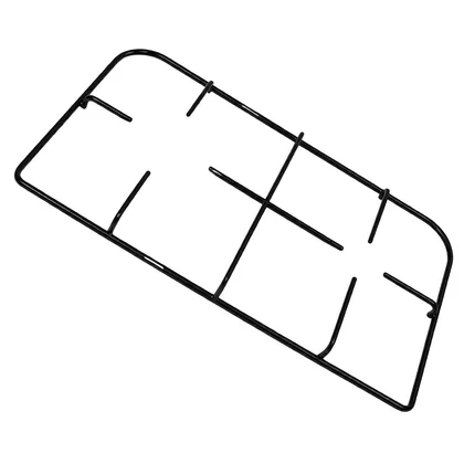 Ruszt do kuchenki gazowej Ariston / Indesit / Hotpoint / Whirlpool czarny 2 palniki 450 x 250 mm C00114523 482000028743