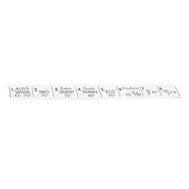 Naklejka programów do zmywarki Electrolux / AEG 1174726305