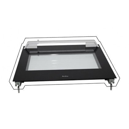 Drzwi piekarnika do kuchenki Amica 508SQ 58W 9054791