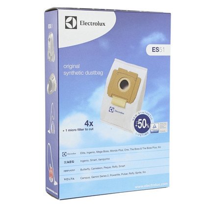 Worki i filtr do odkurzaczy ES51 Xio, The Boss i Mondo Plus (9002565449)