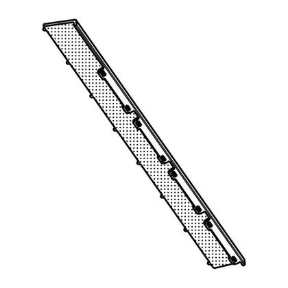 Lewa listwa maskująca do lodówki Electrolux / AEG 8079818020
