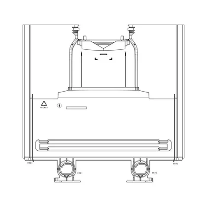 Światłowód pokrywy oświetlenia do chłodziarki Electrolux / AEG neutralny 7801