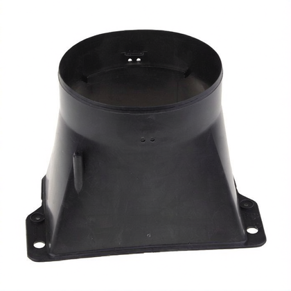 Kołnierz redukcyjny wylotu okapu Whirlpool z prostokątnego na okrągły przewód 120 mm 481252648041 C00332327 482000014473 C00242759