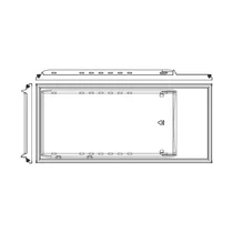 Drzwi lodówki Electrolux / AEG białe 538 x 1193 mm 140011534017