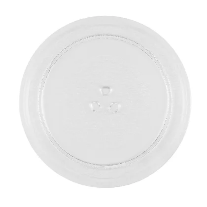 Talerz szklany obrotowy do kuchenki mikrofalowej Amica 245 mm koniczynka wypukła 1042276