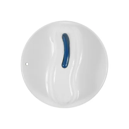 Pokrętła i kontrolki do suszarek Nakładka pokrętła programatora do pralki i pralko-suszarki Electrolux / AEG / Zanussi biała 1247823303