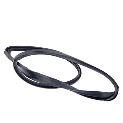 Uszczelka drzwi piekarnika głównego Electrolux / AEG czarna 4-stronna 3872845023