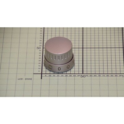 Pokrętło funkcji piekarnika scandium A 1609 inox (9062531)