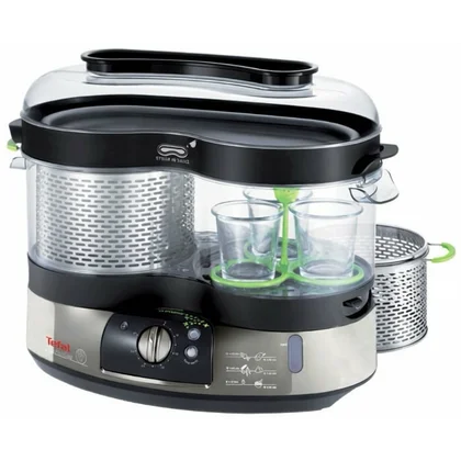 Parowar Tefal Vitacuisine Gourmand 2000 W 10 l czarny VS7001