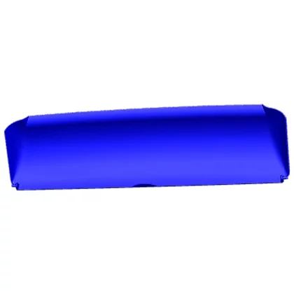Półki na drzwi różni producenci Pokrywa pojemnika na masło do lodówki Electrolux / AEG 2425179054