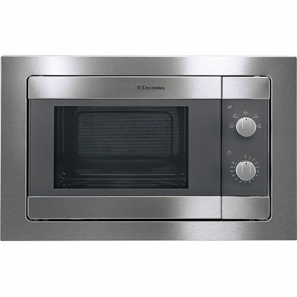 Kompletny zespół drzwi do kuchenki mikrofalowej Electrolux / AEG ze stali nierdzewnej 4055168621