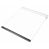 Elementy szklane i plastikowe lo Półka szklana lodówki Hisense / Gorenje K1941856 HK1941856 300x277 mm oryginał