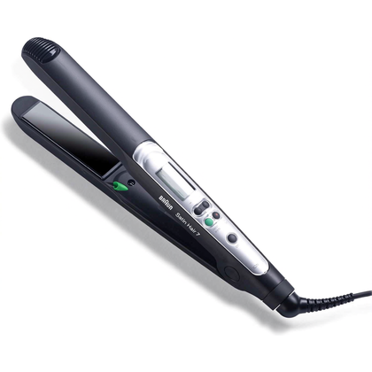 Prostownica do włosów Braun Satin Hair 7 ST 710 170 W czarno-srebrna
