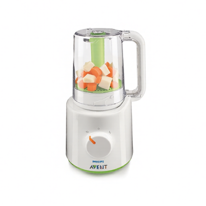 Parowar i blender Philips Avent 400 W biało-zielony 1 l SCF870/22