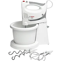 Mikser ręczny z misą Bosch 450 W biało-szary MFQ3560