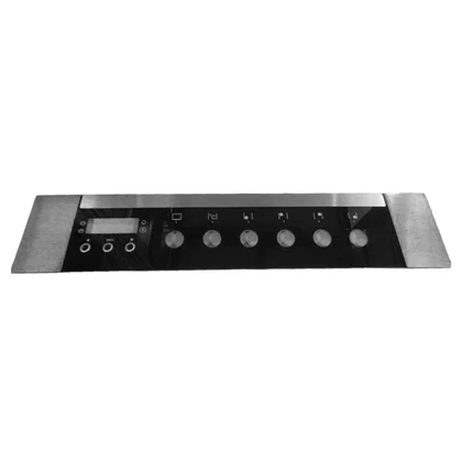 Elementy obudowy Tablica frontowa do kuchni i piekarnika Amica 2TaSr blacksilver bez logo 9031876