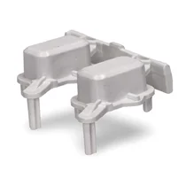 Podwójny przycisk funkcyjny do pralki Whirlpool / Indesit / Ariston / Hotpoint 481010453067 C00313152