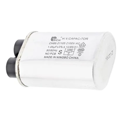 Kondensator wysokiego napięcia do mikrofalówki Electrolux / AEG 1,05 µF 2100 V 4055109062