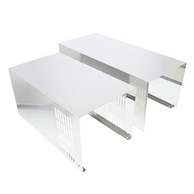 komin,komplet,Electrolux,satin steel
