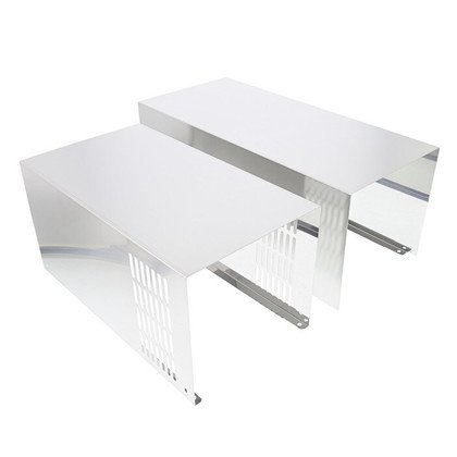 komin,komplet,Electrolux,satin steel