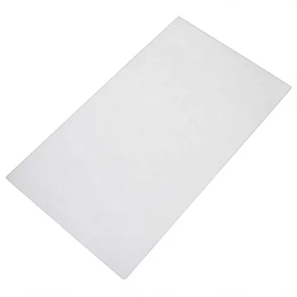 Półki na plastikowe i druciane r Półka szklana bez ramek do lodówki Whirlpool / Indesit / Ariston / Hotpoint 408 x 238 mm 481050304761 C00377361
