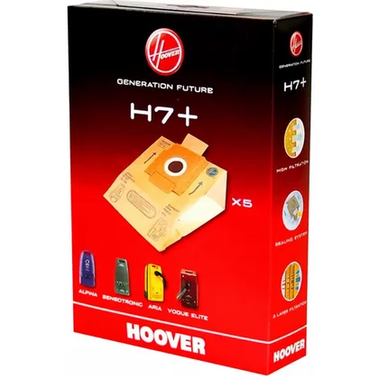 Części zamienne HOOVER Worki papierowe do odkurzacza Hoover H7+ 5 szt. 09026177
