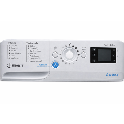 Maskownica pralki + front szuflady Indesit, bwe 71452x k pl n