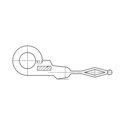 Czyścik odpływu skroplin do lodówki i zamrażarki Electrolux / AEG 2063899005