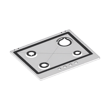Płyta pod palniki do kuchenki gazowej Electrolux / AEG inox 594 x 510 mm 3532245028