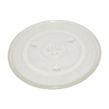 Talerz szklany do kuchenki mikrofalowej Amica 315 mm koniczynka wypukła 1017529