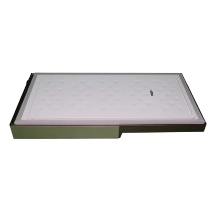 Prawe drzwi zamrażarki do chłodziarko-zamrażarki Amica inox 1040572